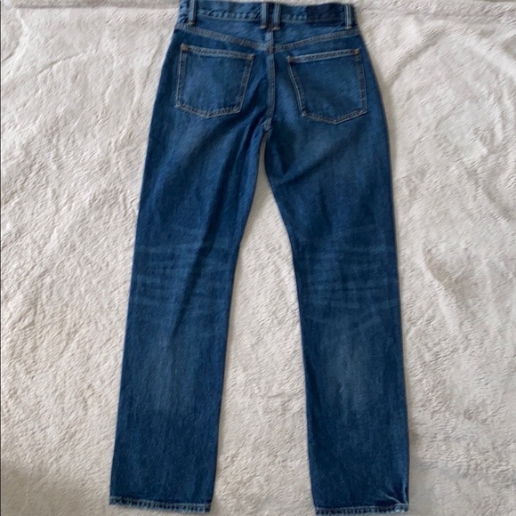Alexa Chung for Madewell High-Rise Straight Jean in Allendale Wash - Picture 3 of 13